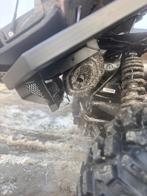 CF MOTO U10 rear bumper — carbon steel, IronHaven Fabricators