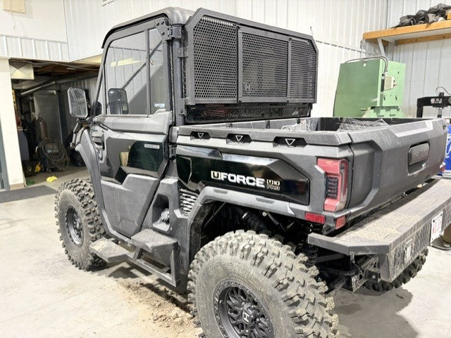 CF MOTO U10 Big Game Headache Rack — Heavy-duty Canadian steel UTV armor by IronHaven Fabricators Edmonton