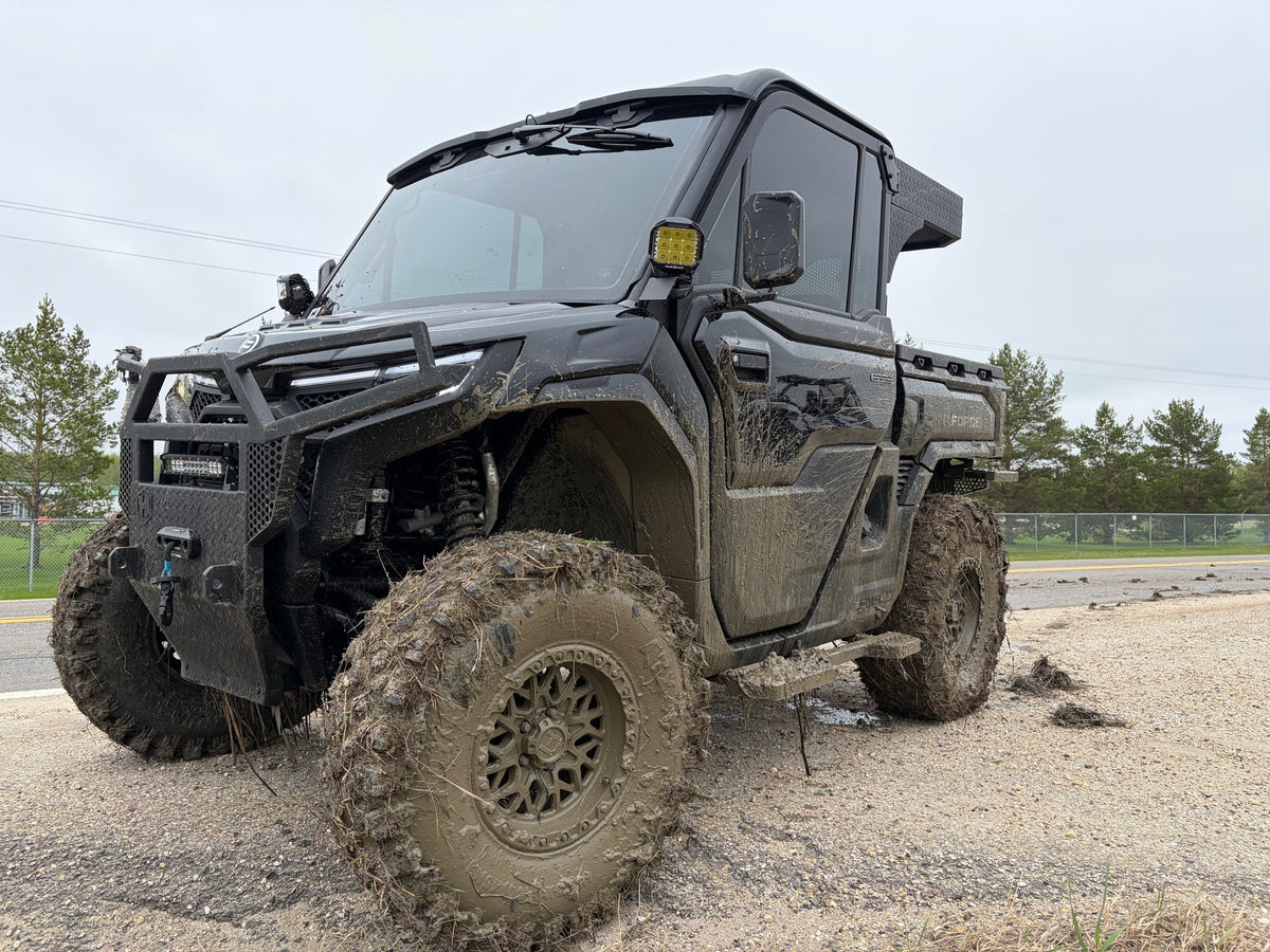The Built for the Hunt Package — Custom fabricated off-road armor component view